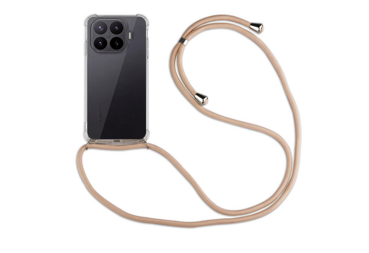 betterfon Handykette für Xiaomi Redmi 17 4G / 5G Handyhülle mit Band & Kordel Kette, Premium-Panzerung – stoßfest, kratzresistent & passgenau Bild 2