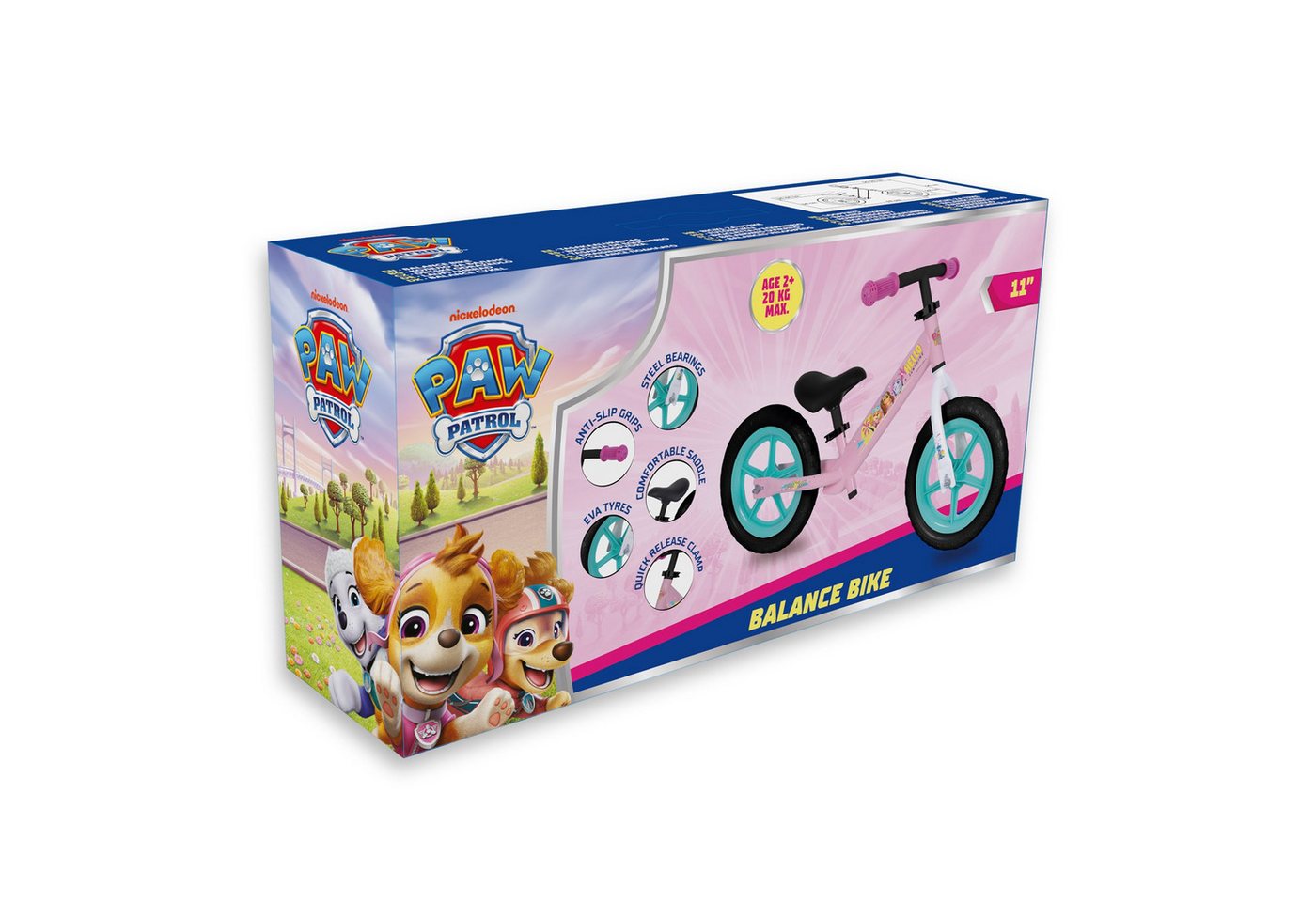 PAW PATROL Laufrad Metall-Laufrad PAW PATROL Girls Bild 2