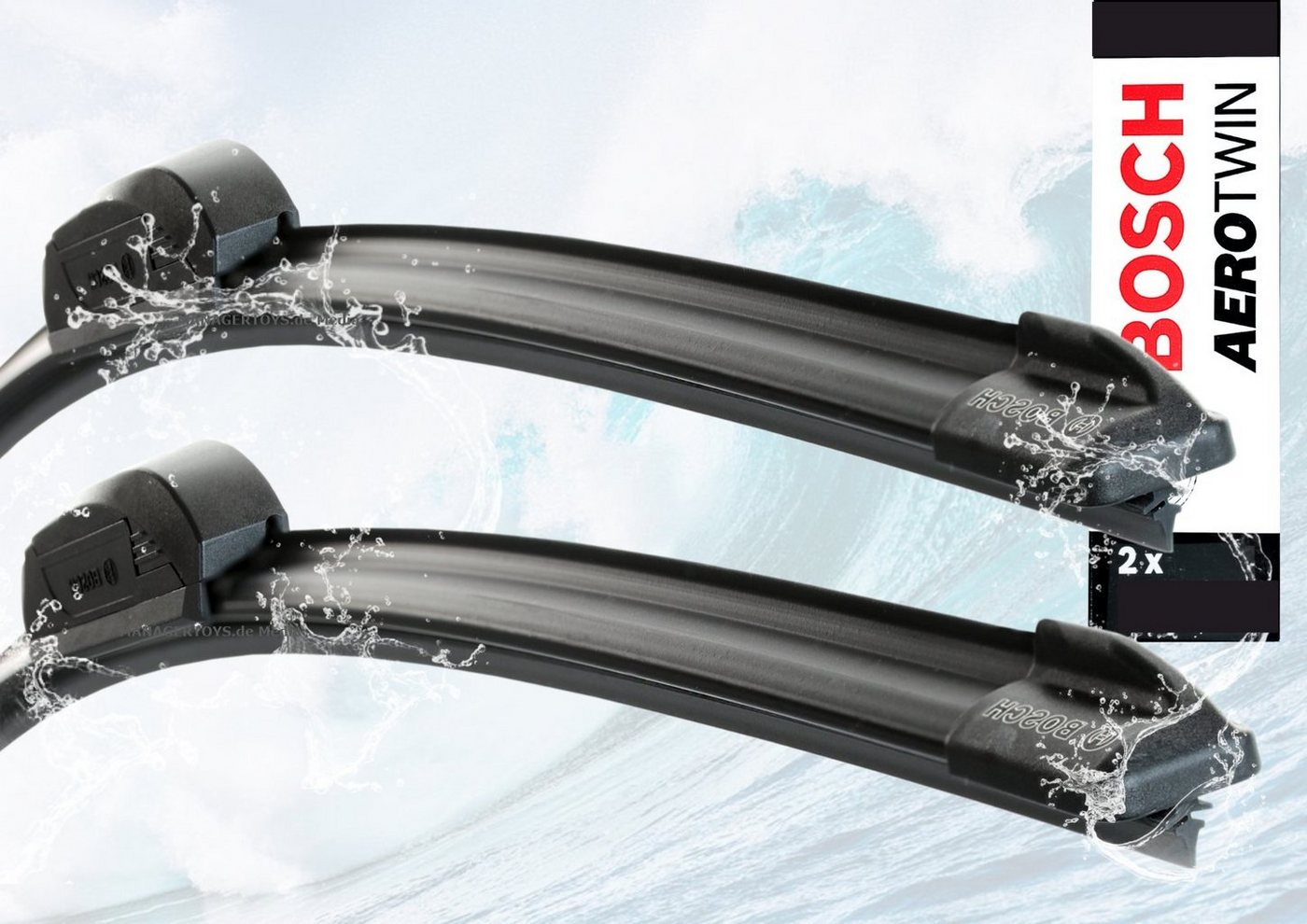Bosch Automotive Scheibenwischblätter AEROTWIN A 150 S Scheibenwischer Set 3397014150 Bild 5