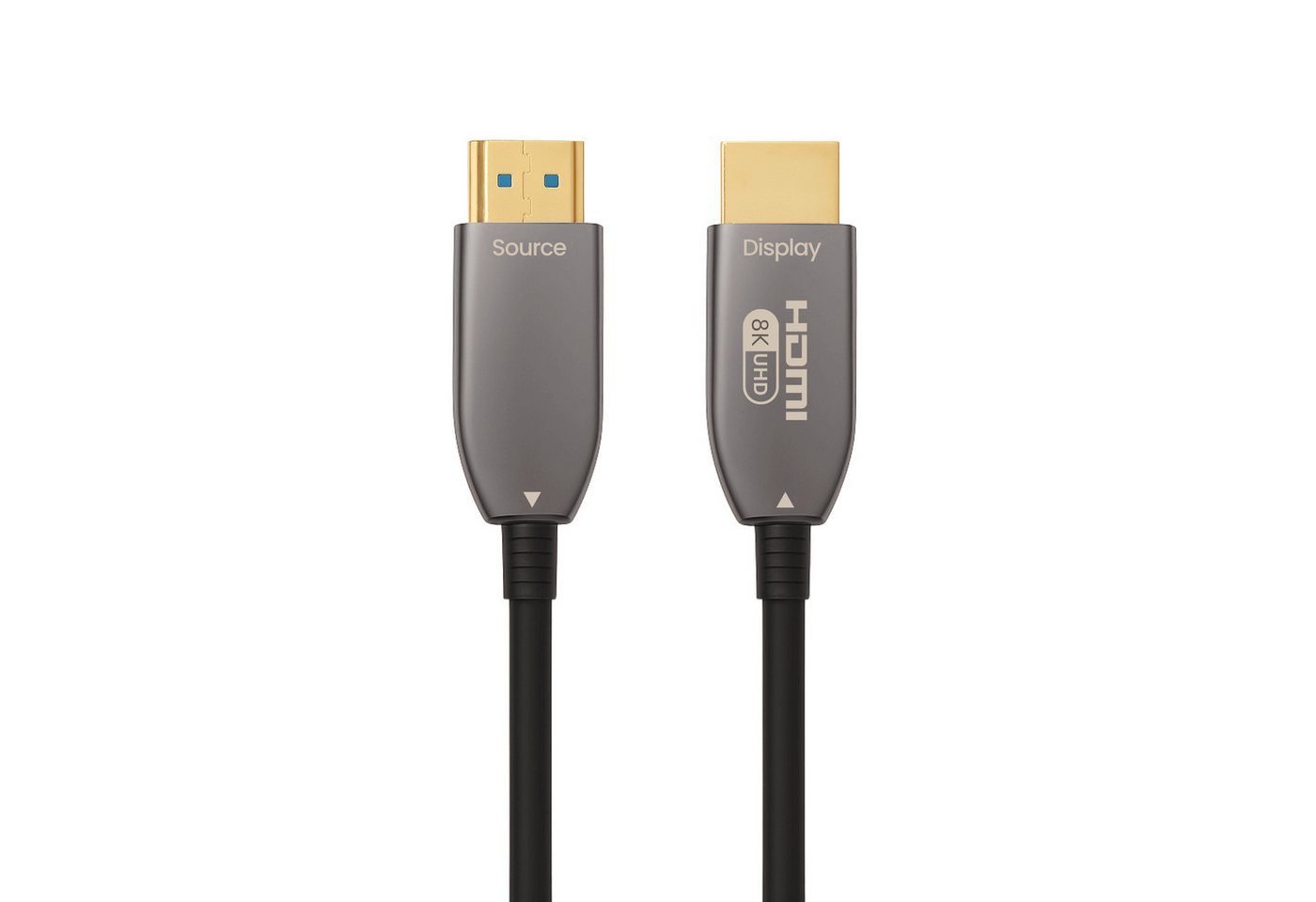 ProfiPatch ProfiPatch HDMI Glasfaserkabel 8K60Hz 20m schwarz 4K120Hz Goldkontakt HDMI-Kabel, (2000 cm) Bild 4