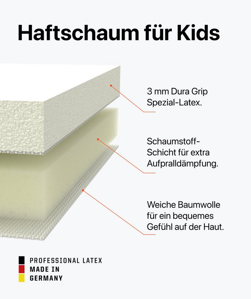 T1TAN Torwarthandschuhe Kinder Beast 4.0 Demon Red, Größe 4-6 Bild 2