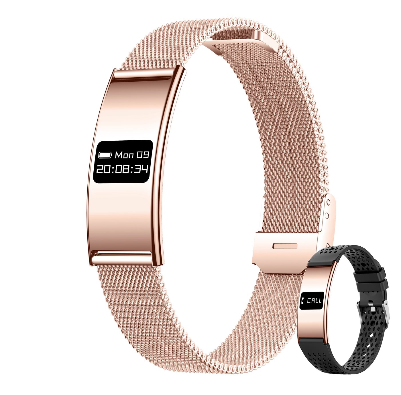 Zevelora Fitness-Tracker Armband mit HRV, Schlafmonitor & Bluetooth 5.3, Damen Aktivitätstracker 10 ATM mit Multi-Sport-Modus Bild 2