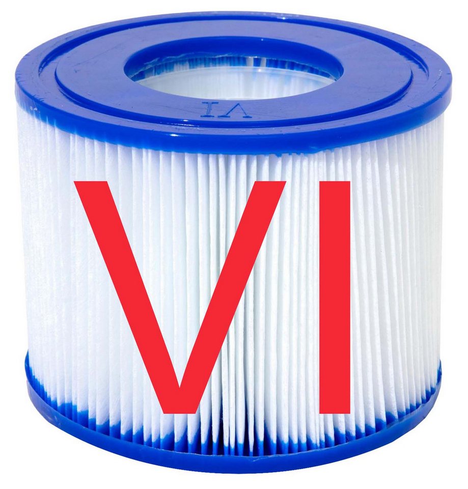 Bestway Pool-Filterkartusche Bestway 60311 - LAY-Z-SPA® Xtras Filter Gr. VI, Doppelpack (6 Filter) Bild 3