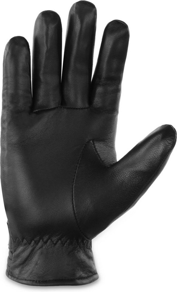 normani Multisporthandschuhe Lederhandschuhe Tyylikäs Unisex BW Bundeswehr gefütterte Lederhandschuhe mit Fleecefutter Bild 4