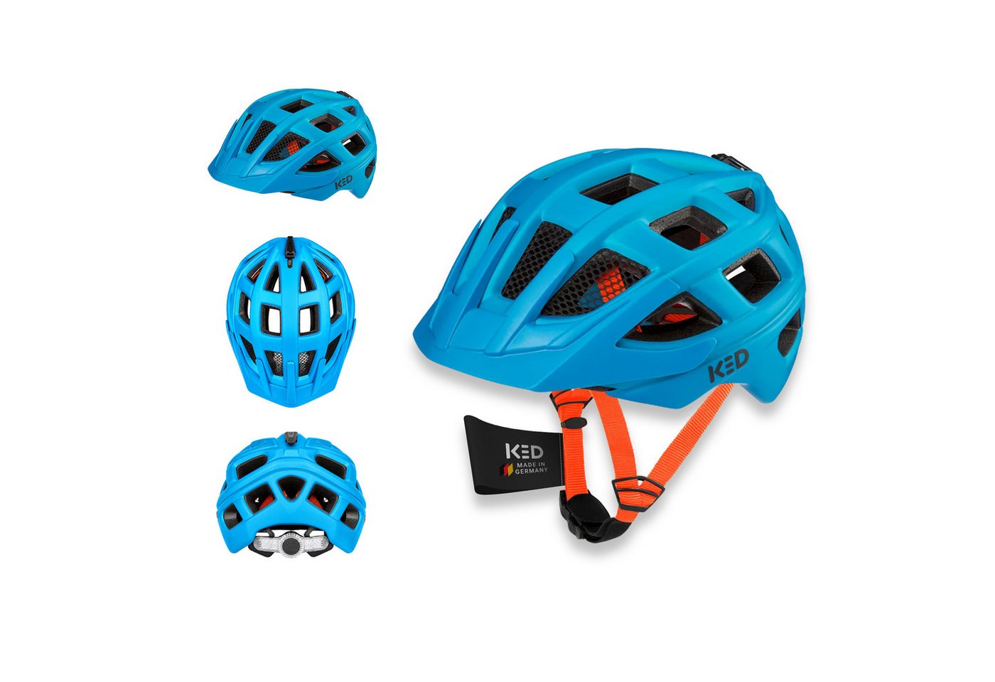 KED Fahrradhelm Kailu Jugend MTB Helm – Robuster Mountainbike-Helm Bild 3