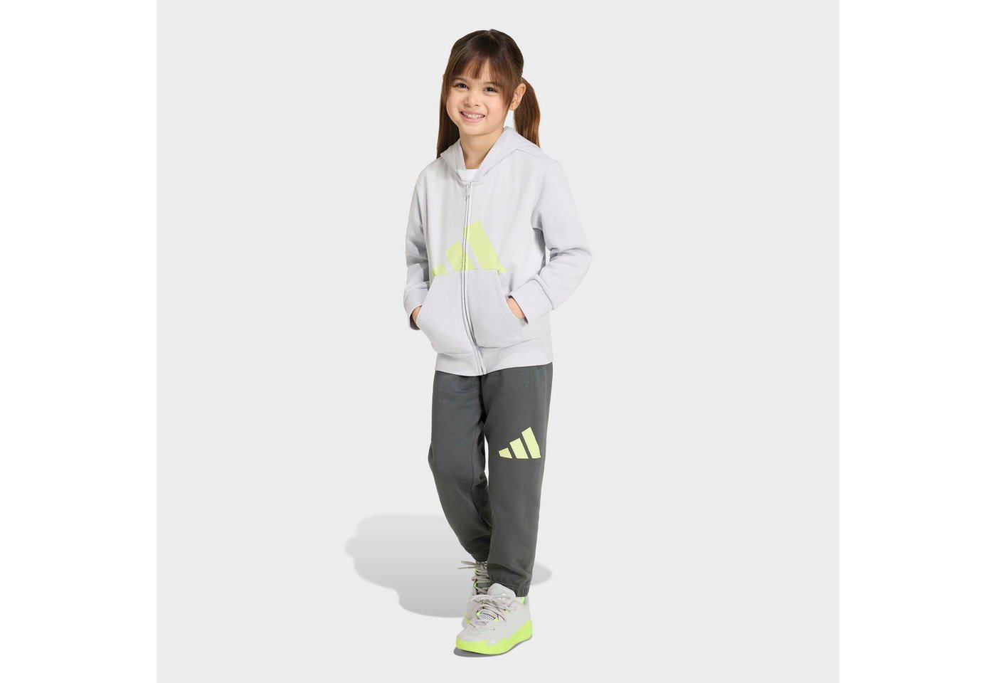 adidas Sportswear Trainingsanzug LK BL FL FZ TS (2-tlg) Bild 2