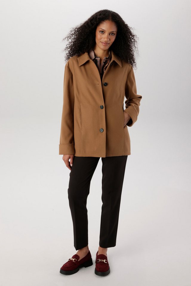Aniston SELECTED Outdoorjacke in weicher Woll-Optik - NEUE KOLLEKTION Bild 2