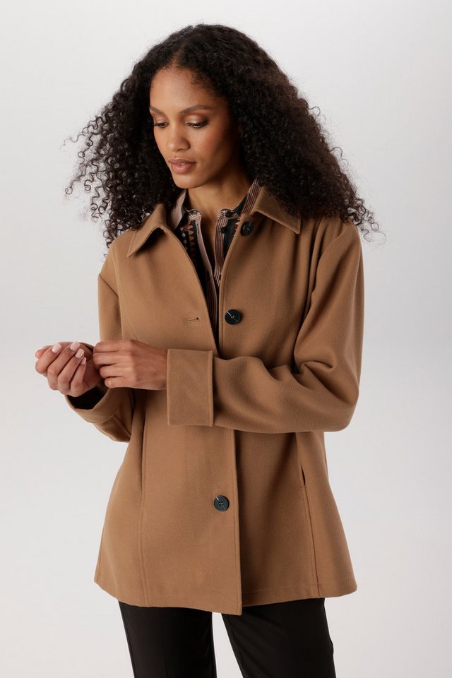 Aniston SELECTED Outdoorjacke in weicher Woll-Optik - NEUE KOLLEKTION Bild 3