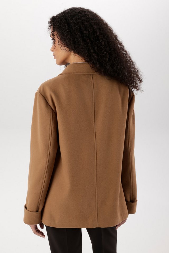 Aniston SELECTED Outdoorjacke in weicher Woll-Optik - NEUE KOLLEKTION Bild 4