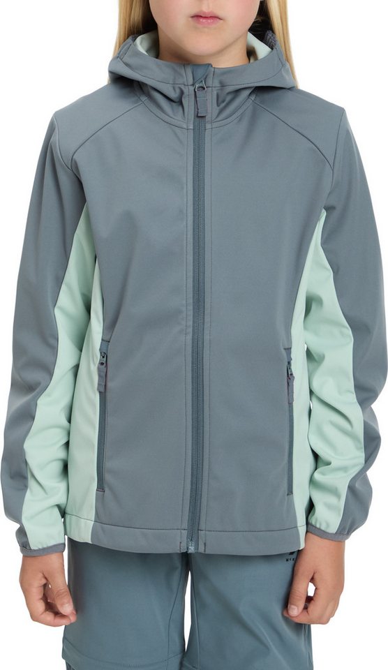 McKINLEY Outdoorjacke DA.-UNTERJACKE ABE LT G sportlich, aus Polyester, mit Kapuze, hüftbedeckend, für Kinder Bild 2