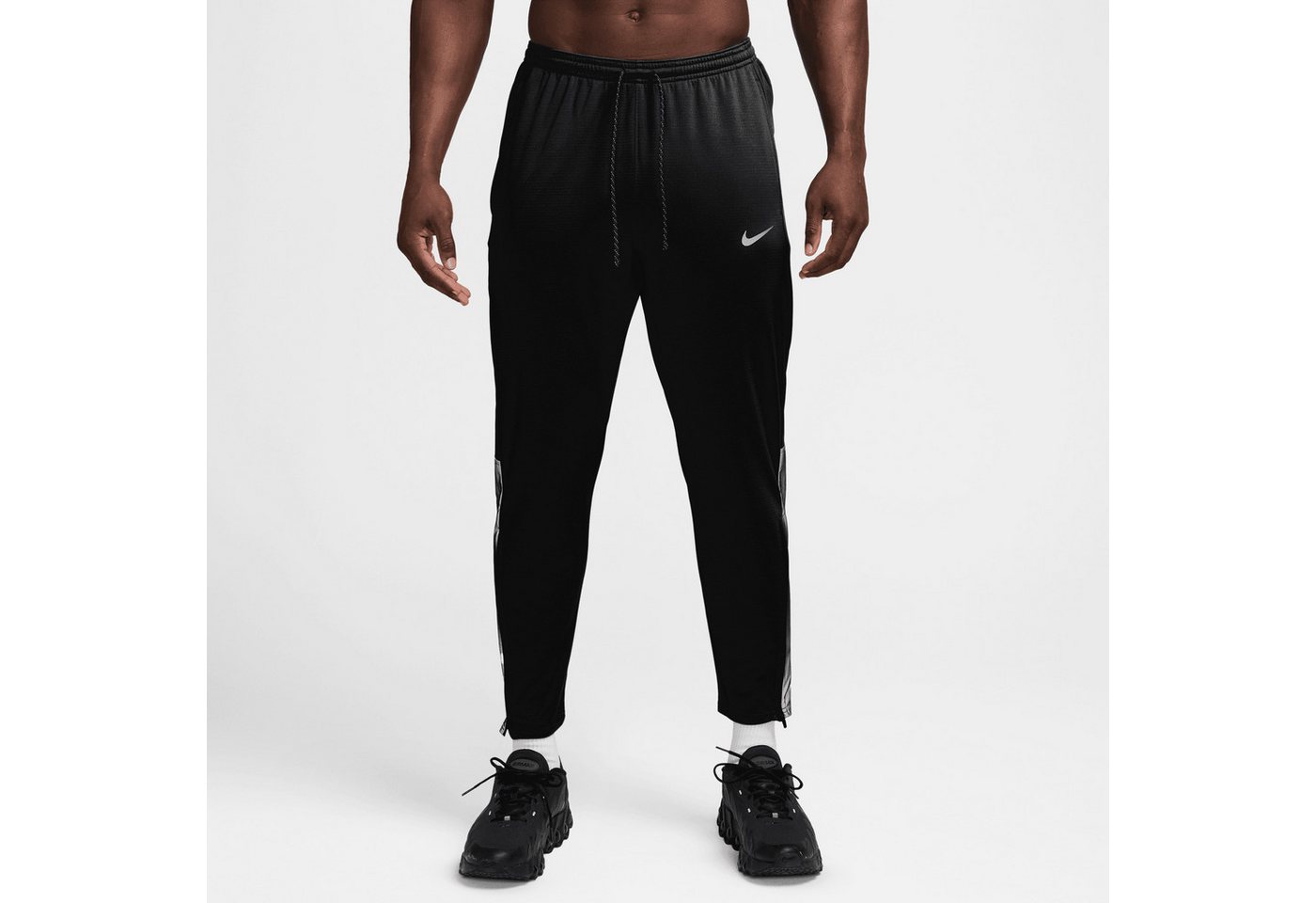 Nike Laufhose M NK DF MILER WNT KNIT PANT für Laufen, schnell trocknend, atmungsaktiv, mit elastischem Bund Bild 2