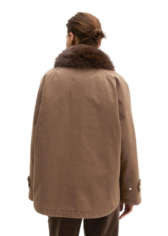 Marc O'Polo Outdoorjacke mit abnehmbarem Fake-Fur-Kragen Bild 5