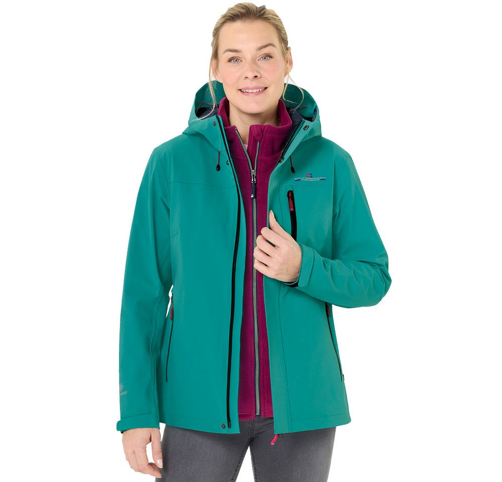 Spitzbergen Outdoorjacke wasserdicht, winddicht und atmungsaktiv Hohe Bewegungsfreiheit dank elastischer Verarbeitung Bild 4