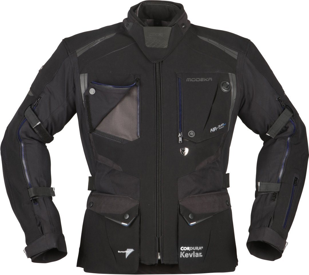 Modeka Motorradjacke Talismen Motorrad Textiljacke 3-Lagen-Laminat,Rückenprotektor enthalten,perforiert,herausnehmba Bild 2