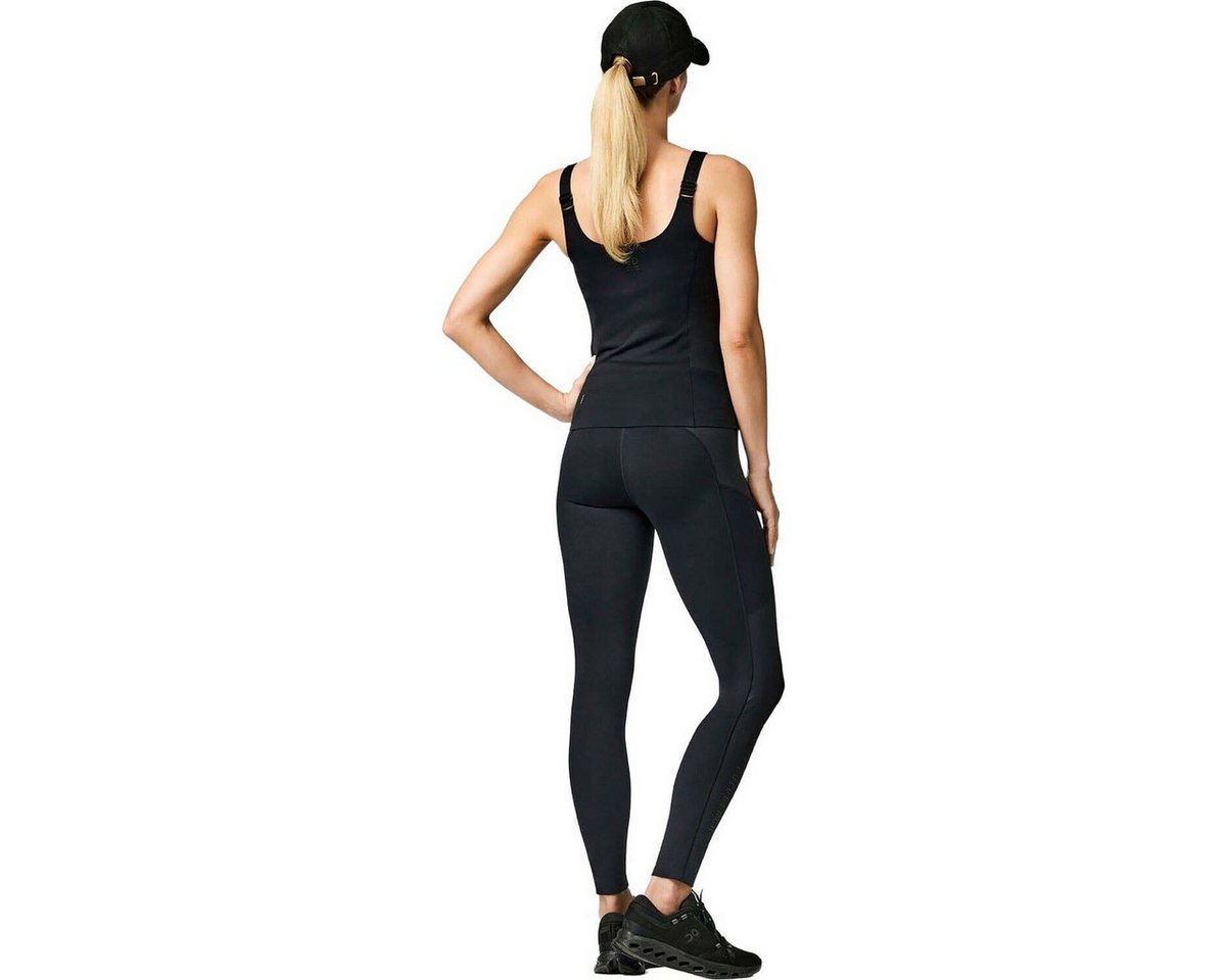 Goldbergh Lauftights Serenza Tight Elegante Damen-Sport-Leggings mit glänzenden Details und
