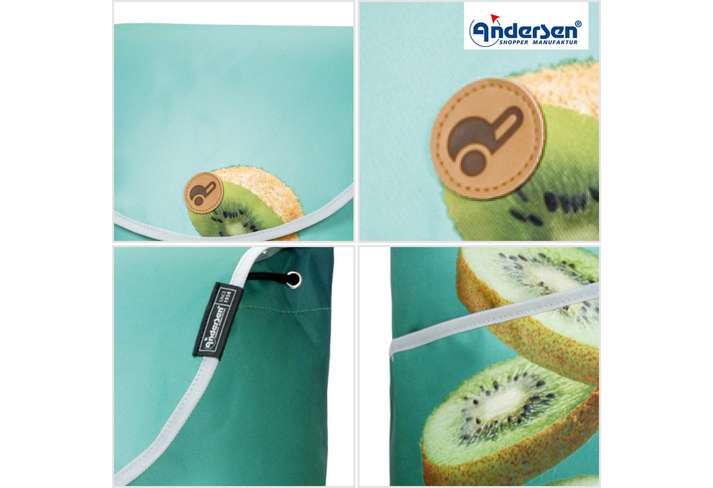 Andersen Einkaufstrolley Scala Shopper MIX A05, belastbar bis 40kg, wasserabweisend Bild 2