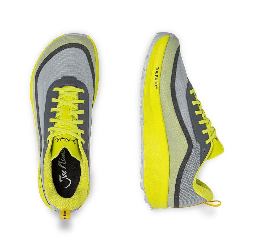 Joe Nimble Addict Flow Trail gelb/grau Herren Laufschuh Bild 3