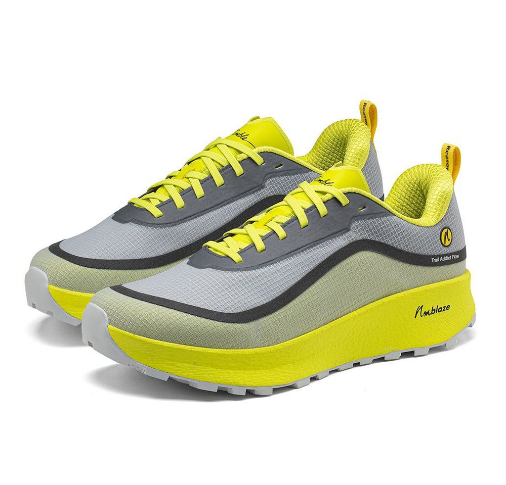Joe Nimble Addict Flow Trail gelb/grau Herren Laufschuh Bild 5