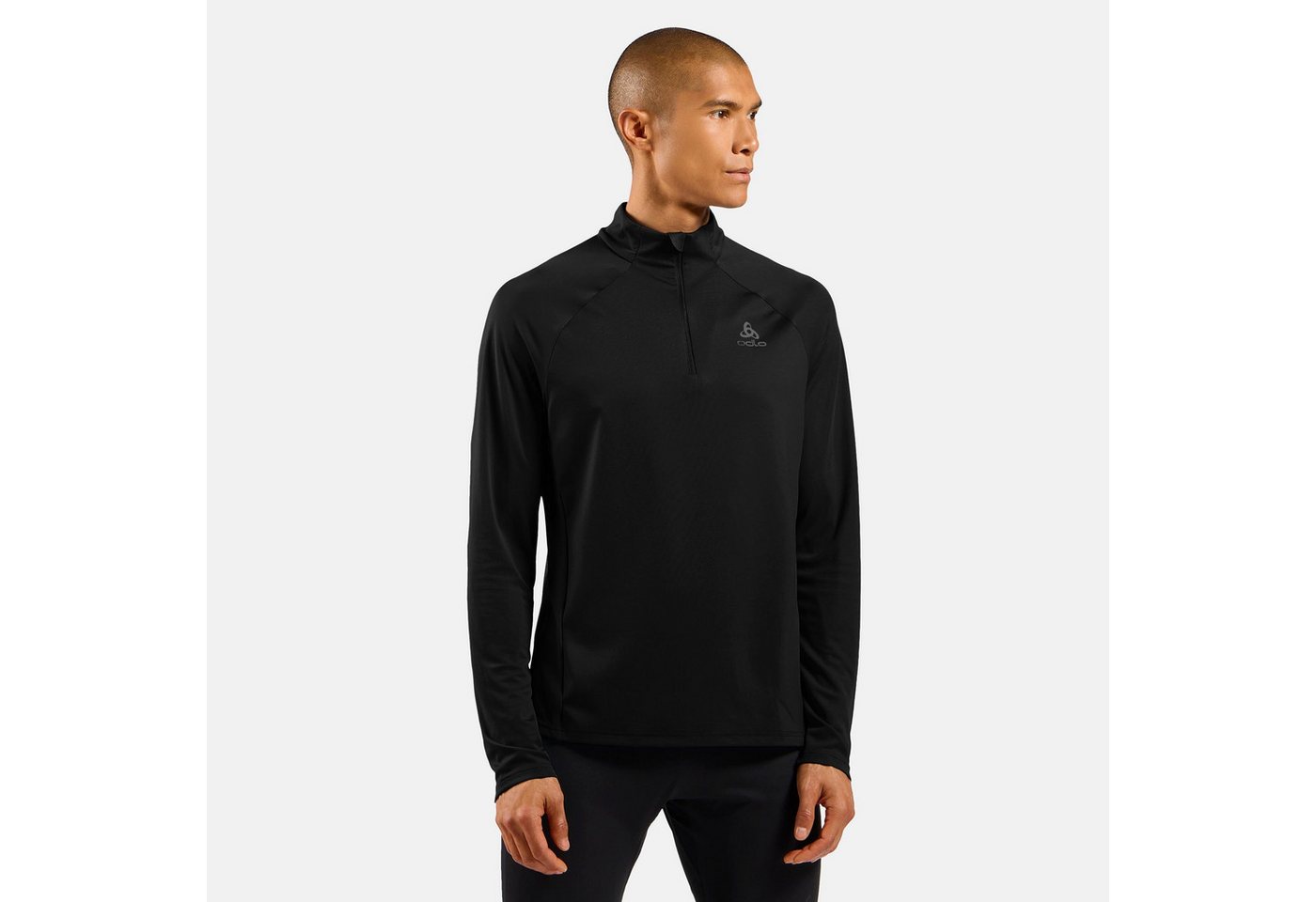 Odlo Laufshirt Essential Ceramiwarm Mid Layer 1/2 Zip Bild 4