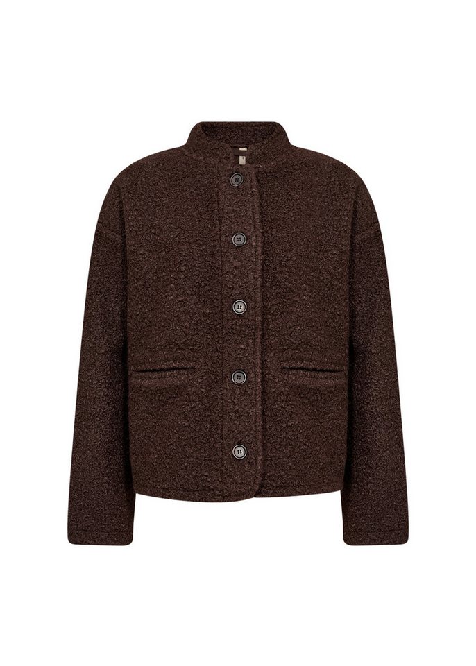 soyaconcept Outdoorjacke SC-SHAIMA 1 - Teddyjacke mit Stehkragen - Damen Jacke Bild 4