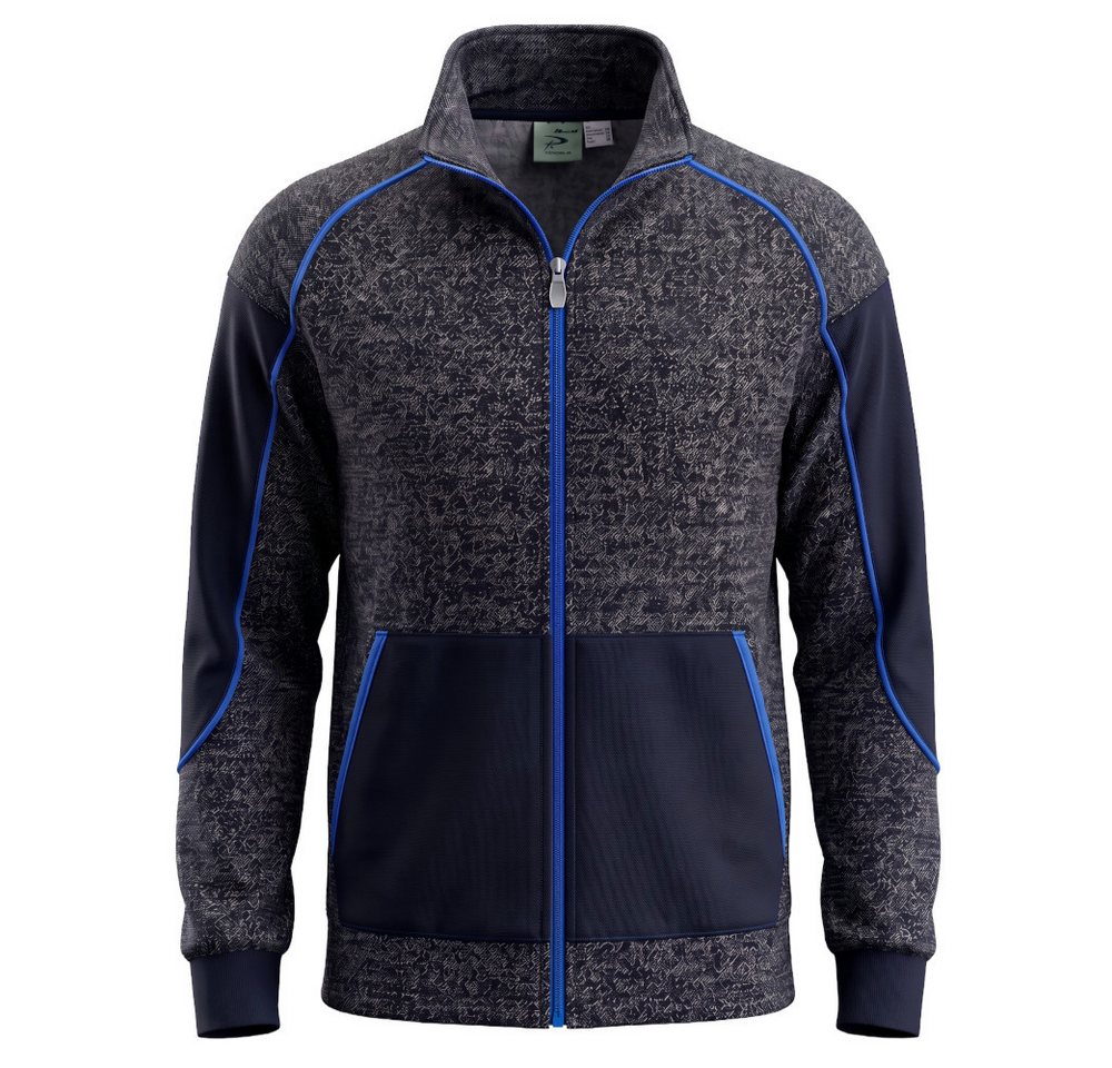 Herbold Sportswear Jogginganzug Herren Trainingsanzug Freizeitanzug wärmender Sportanzug Kuranzug (2-tlg), Wärmend · meliertes Design · angeraute Innenseite Bild 2