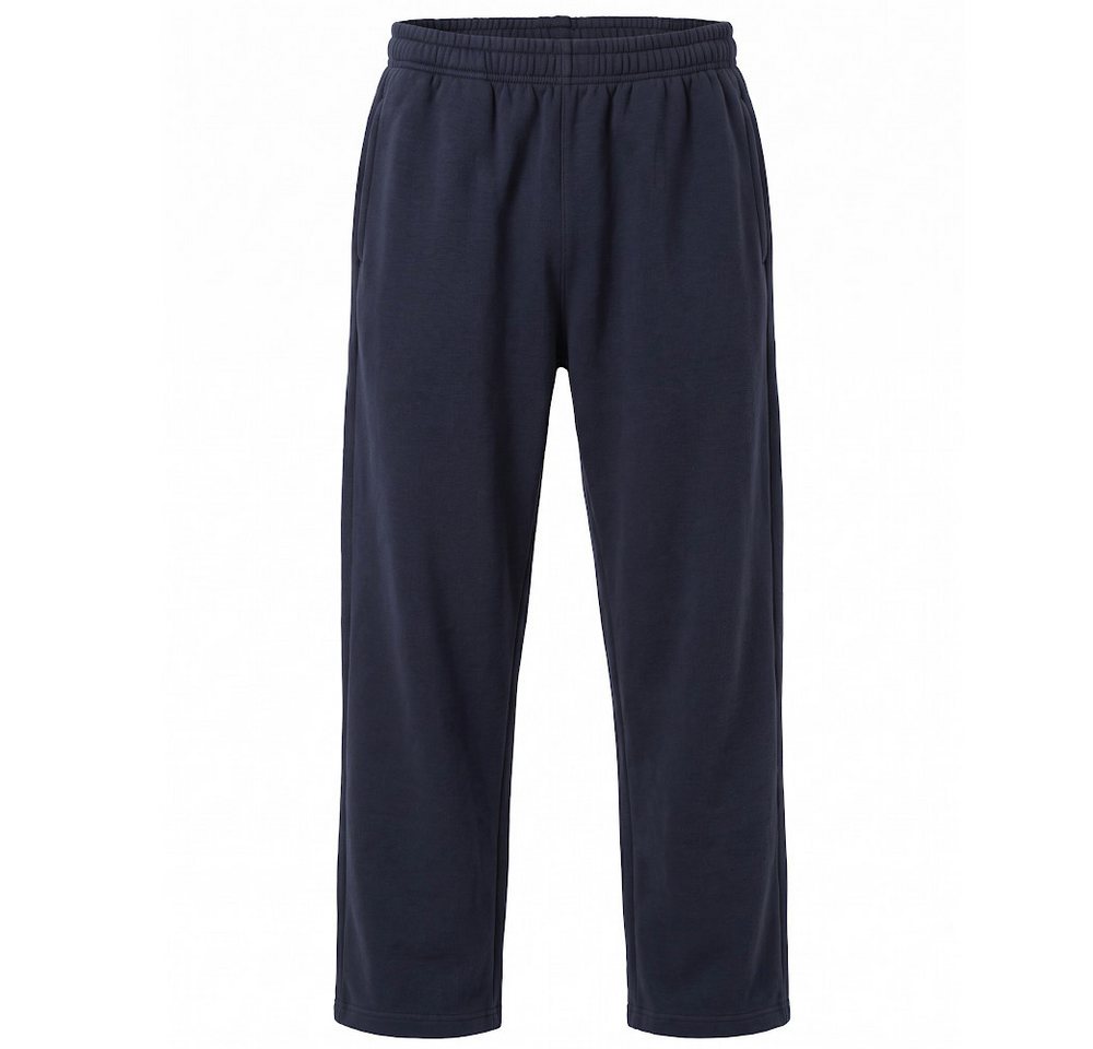 Herbold Sportswear Jogginganzug Herren Trainingsanzug Freizeitanzug wärmender Sportanzug Kuranzug (2-tlg), Wärmend · meliertes Design · angeraute Innenseite Bild 4