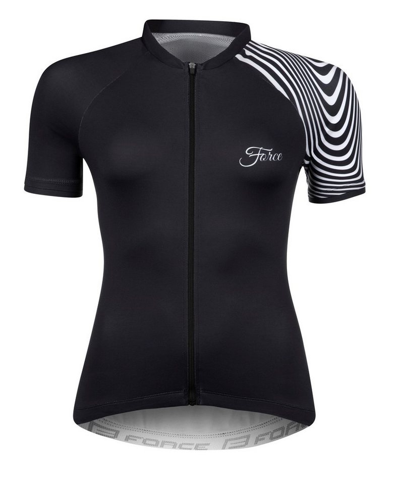 FORCE Radtrikot Jersey FORCE STREAM Lady kurzarm black %%% * Bild 5