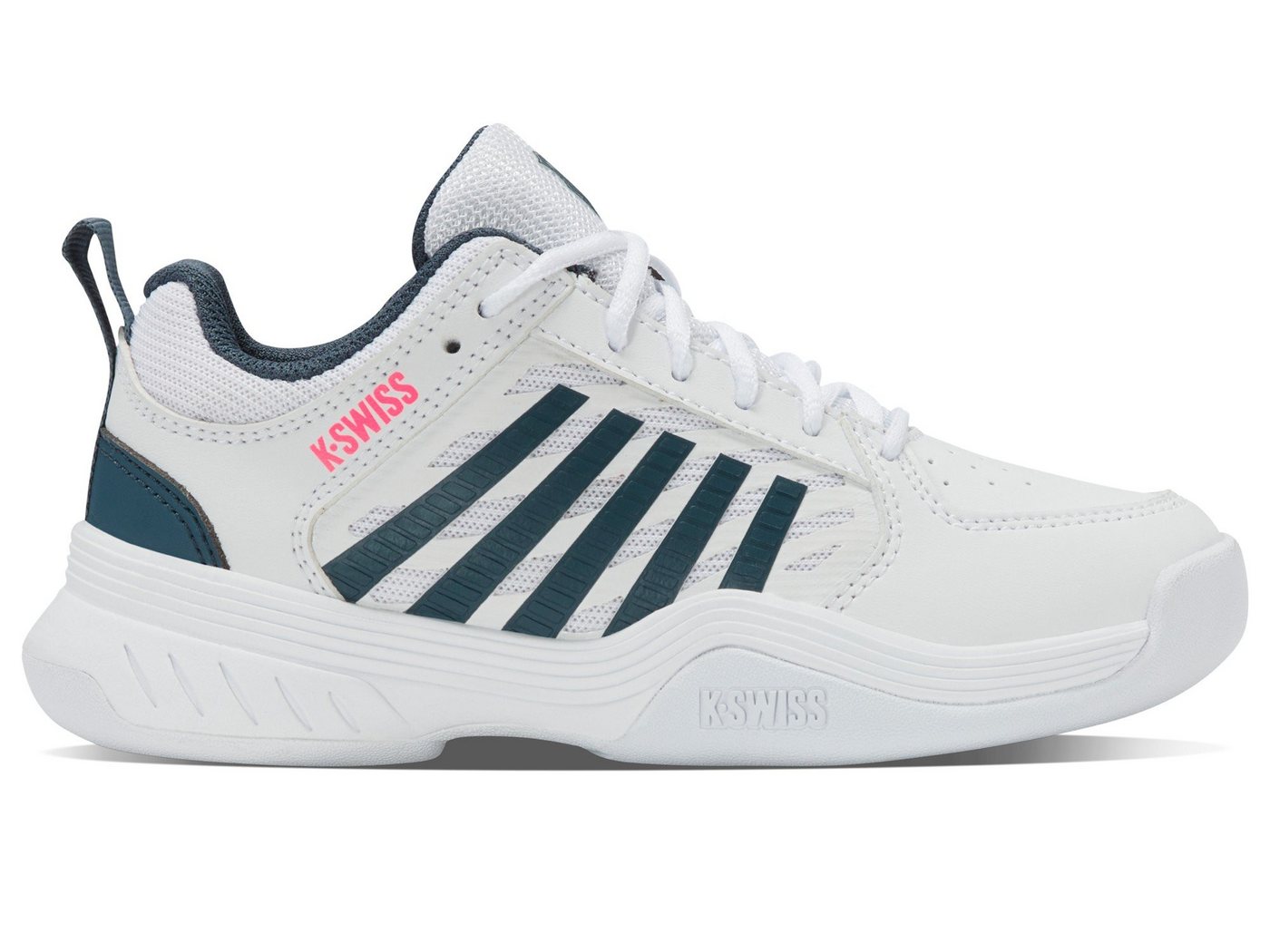 K-Swiss Performance Court Express 2 Indoor/Carpet/Teppich 2025 weiss Kinder Tennisschuh Bild 4