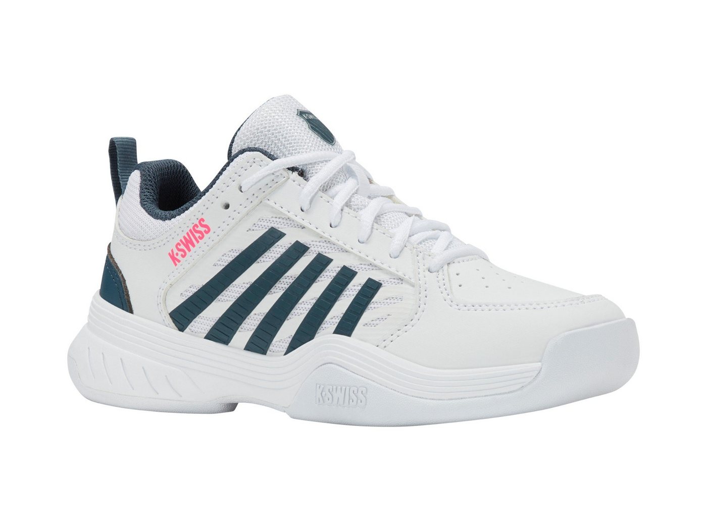K-Swiss Performance Court Express 2 Indoor/Carpet/Teppich 2025 weiss Kinder Tennisschuh Bild 5