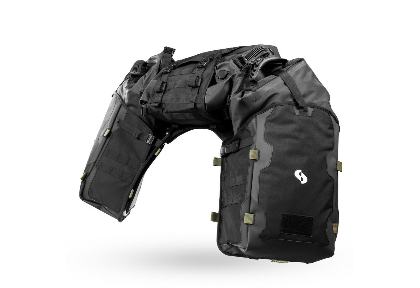 SCHNORR Rucksack Motorrad Gepäcksystem - rackless 75L - Trail Rack Bild 4
