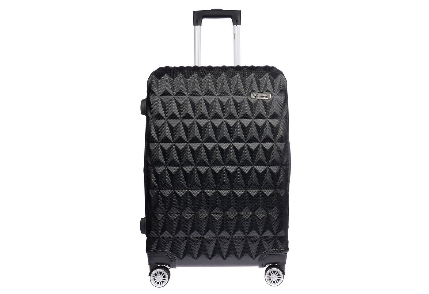 Christian Wippermann Business-Trolley Christian Wippermann L Großer Koffer für Herren Damen Hartschalenkoffe, 4 Rollen, mit TSA-Schloss Bild 2