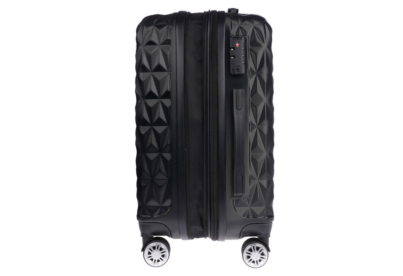Christian Wippermann Business-Trolley Christian Wippermann L Großer Koffer für Herren Damen Hartschalenkoffe, 4 Rollen, mit TSA-Schloss Bild 5