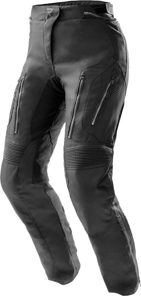 Rebelhorn Motorradhose Hiker 4 wasserdichte Damen Motorrad Textilhose Verbindungsreißverschluss,Hüftprotektoren enthalten,Knieprotektor Bild 4