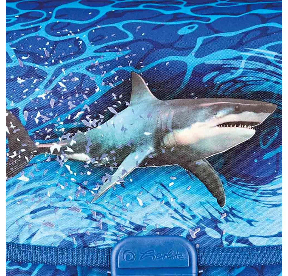 Herlitz Schulranzen Herlitz Schulranzen Set Loop Plus Blue Shark 10-teilig Bild 3