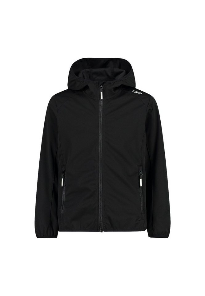 CMP Outdoorjacke CMP Mädchen leichte Sommer Softshelljacke Fix Hood 39A5115 schwarz