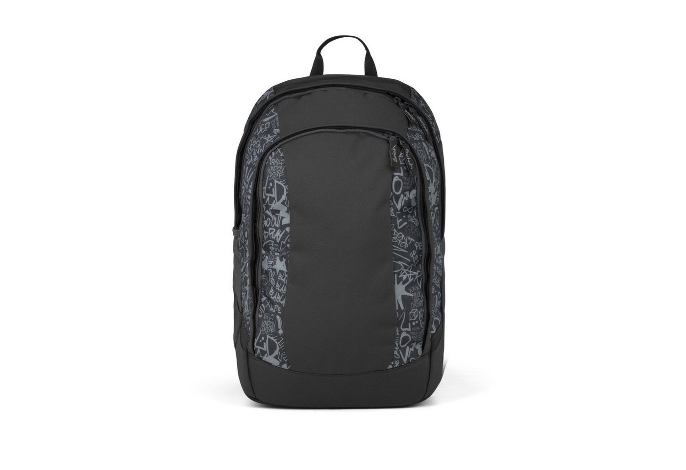 Satch Schulranzen Schulrucksack-Set AIR Street Ink 4-teilig (4-teilig), Schulranzen, ergonomisch, Laptop-Fach, Your-Size-System Bild 2