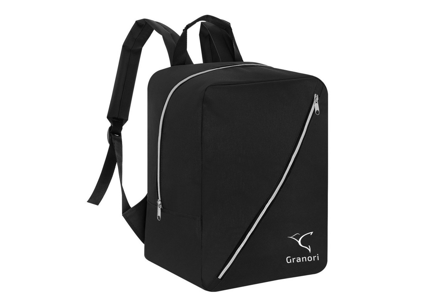Granori Reiserucksack 40x30x20 cm Handgepäck 24l mit Außenfach – leicht & max. Stauraum