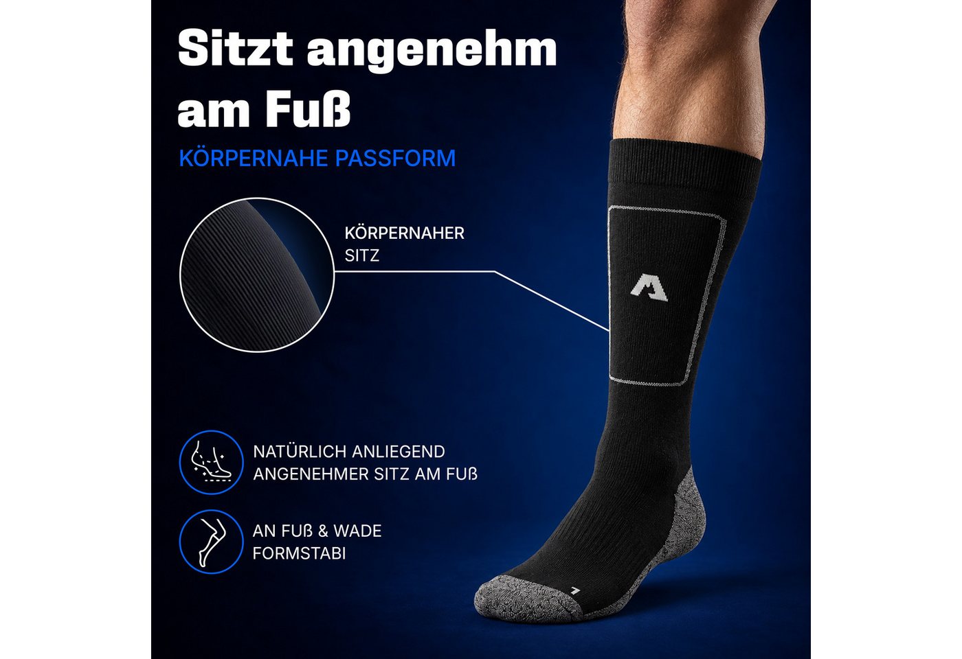 Alpensattel Thermosocken Thermo Socken Bild 5