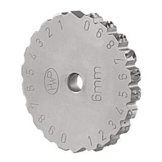 PICKARDT Schlagrad 0 - 9 Schrifthöhe 3mm
