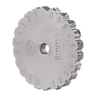 PICKARDT Schlagrad 0 - 9 Schrifthöhe 4mm