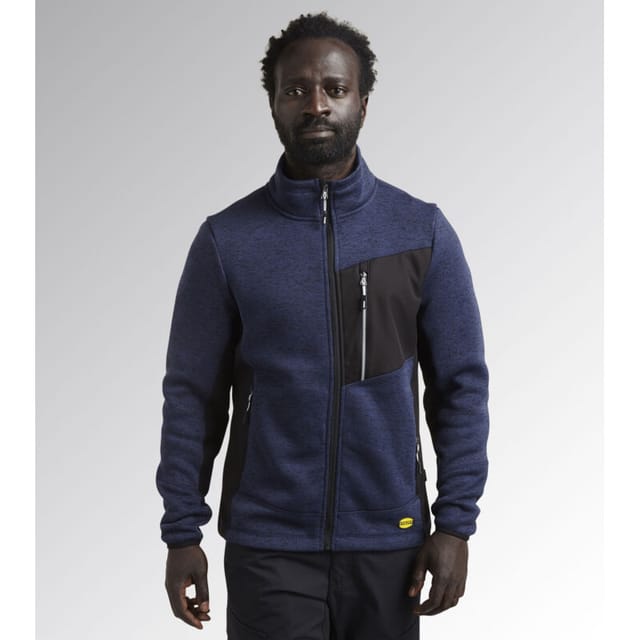 Arbeitsjacke Mit Reiãÿverschluss Knitted Chicago - Blau Xxl