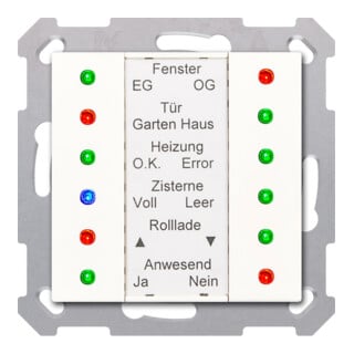 MDT LED Anzeige SCN-LED55.01 55mm glänzend reinweiß