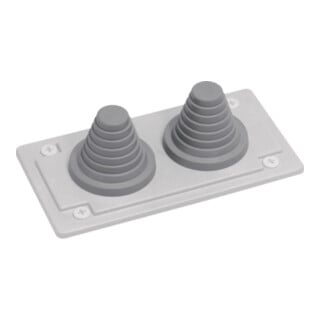 Hager Kabeleinführung 2 Kabel D=23-55mm FZ415S