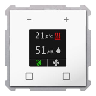 MDT Raumtemperatur-Nebenstelle SCN-RTN63S.01 glänzend weiß