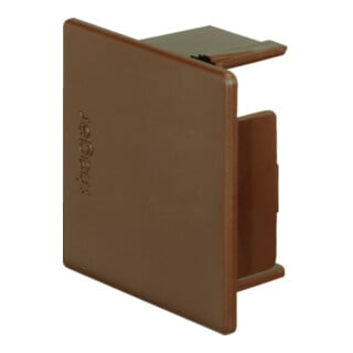 Hager Endstück LF 40x40mm LF4004068014 braun halogenfrei