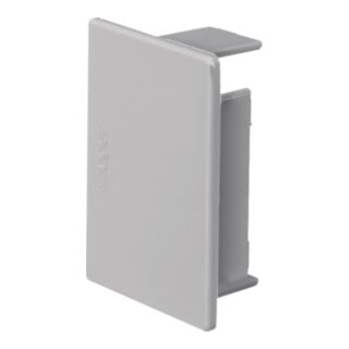 Hager Endstück LF/LFH 40 x 57mm halogenfrei lichtgrau