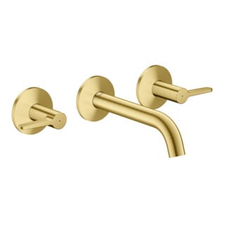 hansgrohe WT-Arm Axor One UP A 160mm mit Rosette Hebel brush chrome