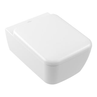 Villeroy & Boch Combi-Pack Wand-Tiefspüler Skyla 37 x 53cm randlos weiß