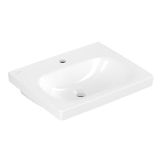 V&B Waschtisch Skyla 55 x 44,5cm 3-Loch Armatur Weiß Alpin