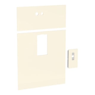 Geberit Frontverkleidung Monolith WT B 73cm 8li Glas sand